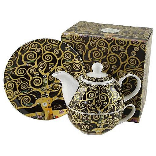Set ceainic cu ceasca farfurioara si infuzor metalic 350ml [1]