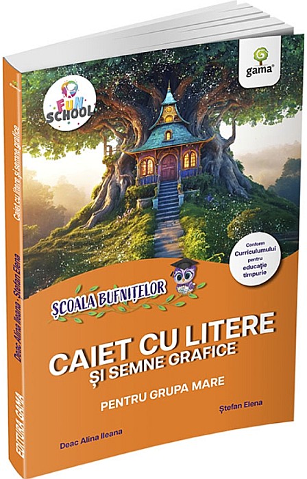 Caiet cu litere si semne grafice pentru grupa mare - Deac Alina Ileana, Stefan Elena [1]