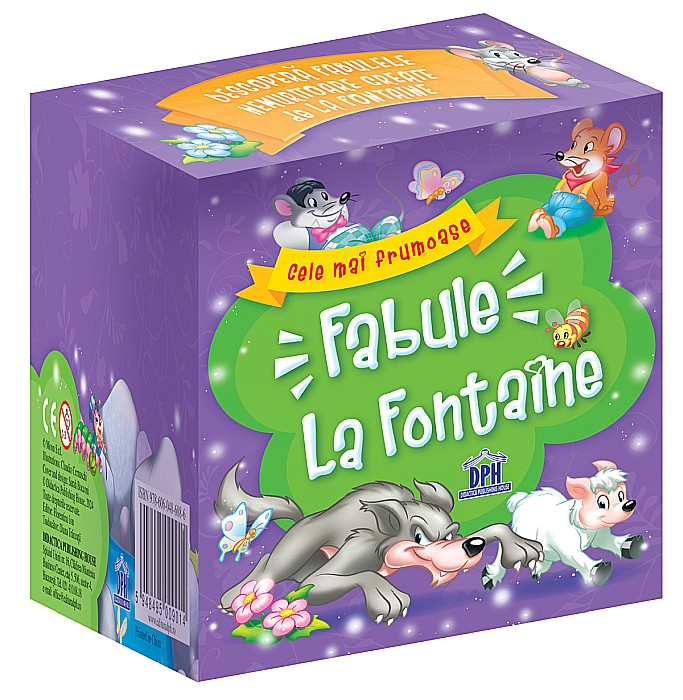 Set de 5 carticele - Cele mai frumoase fabule - La Fontaine - Jean de La Fontaine [1]