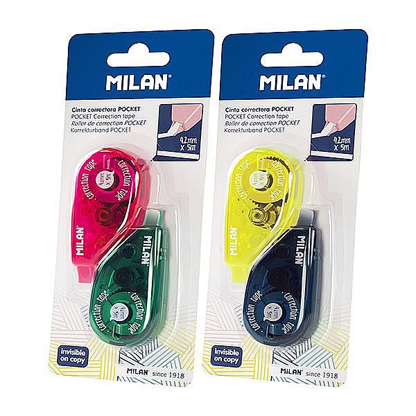 Corector banda pocket set 2 blister milan [1]