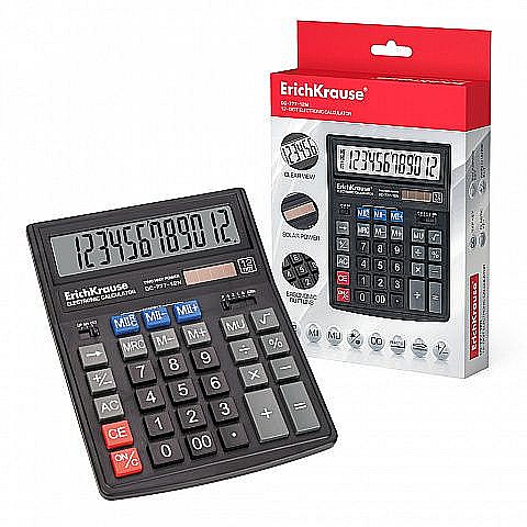 Calculator erich 12 digit dc 777-12n 37772 [1]