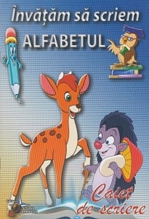 Invatam sa scriem alfabetul. Caiet de scriere [1]
