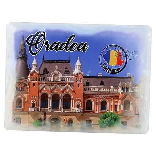 Magnet din ceramica romania 8x6 cm Oradea 40005 [1]