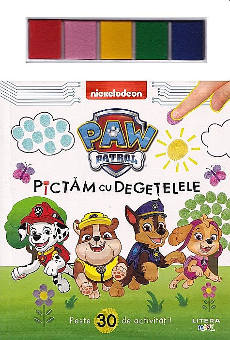 Patrula Cățelușilor Pictăm cu degețelele [1]