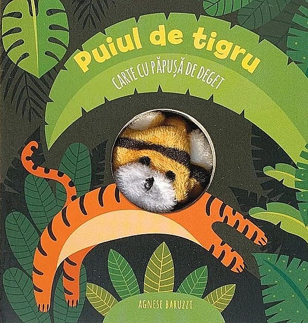 Puiul de tigru Carte cu păpușă de deget [1]