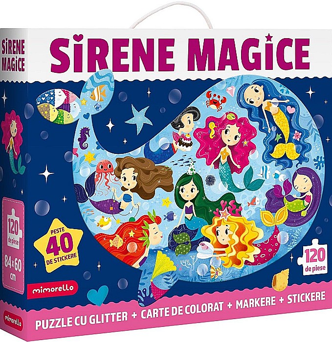 Puzzle 120 piese - Sirene Magice [1]