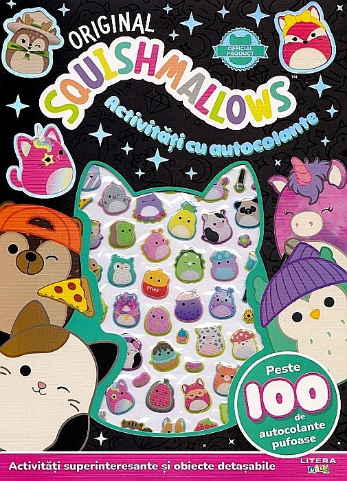 Original Squishmallows. Activitati cu autocolante [1]