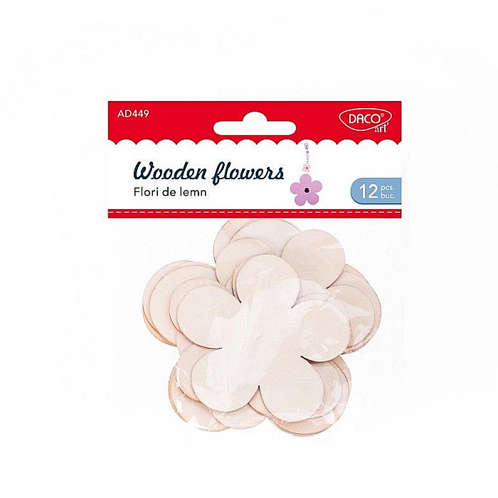 Accesorii craft- flori de lemn daco ad449 [1]