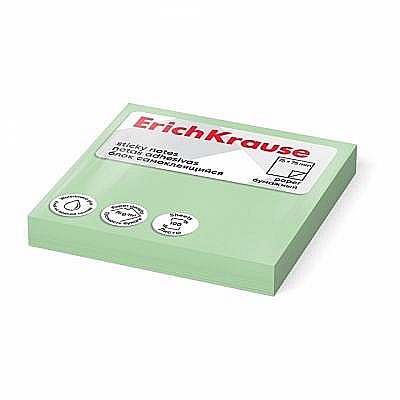 Stick notes hartie 75*75mm 100 coli vernil erich 61652 [1]