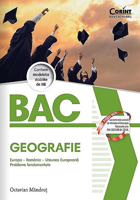 Bacalaureat 2025: Geografie. Europa, Romania, Uniunea Europeana - Octavian Mandrut [1]