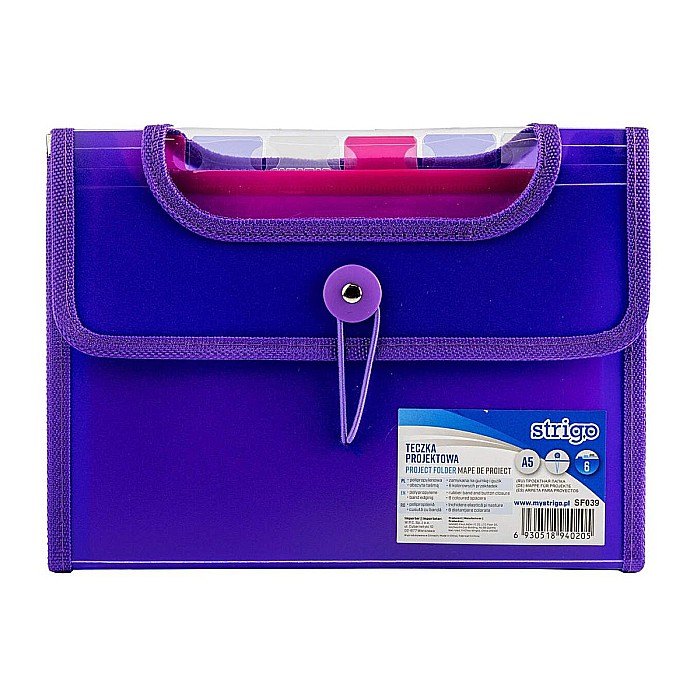 Dosar strigo plastic ext a5 6 comp mov sf039 [1]