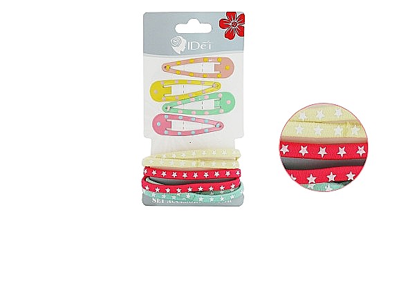 Set elastice si agrafe de par 10piese 081573 [1]