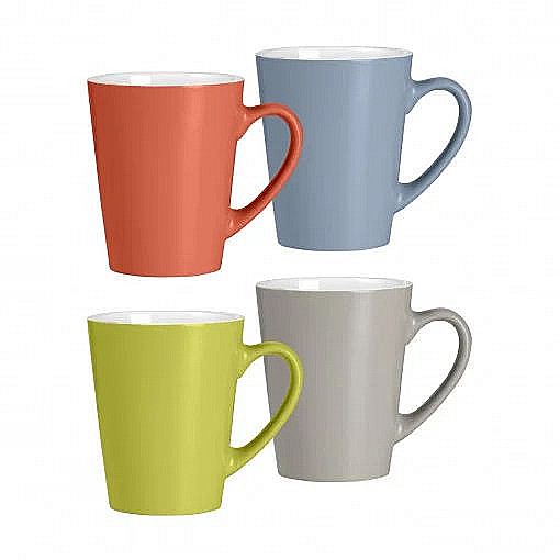 Cana ceramica 370ml mixt de culori 42464 [1]