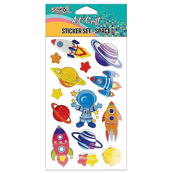 Accesorii craft stickere 3d spatiu s-cool sc2807 [1]