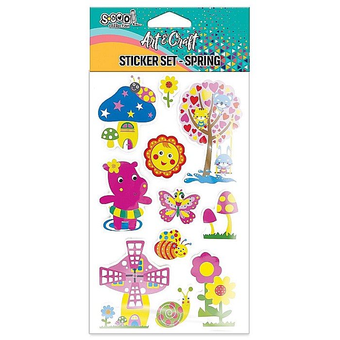 Accesorii craft stickere 3d primavara s-cool sc2803 [1]