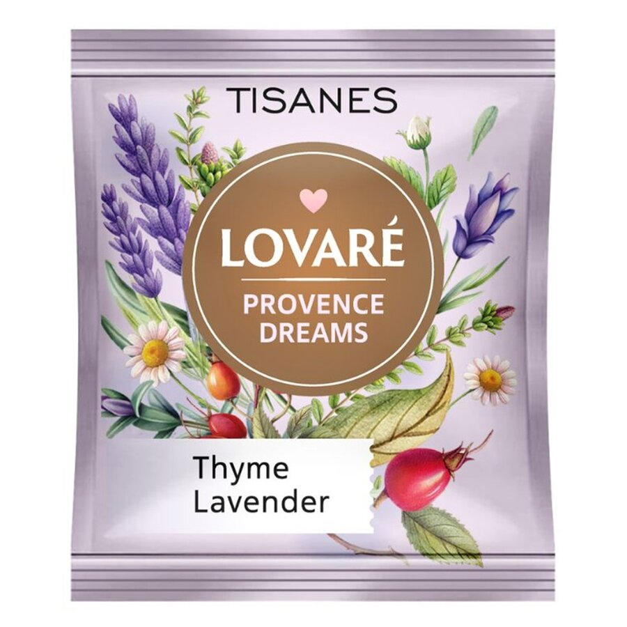 Ceai de plante, fructe si petale de flori Provence Dreams 24 plicuri x 1.5 g Lovare [4]