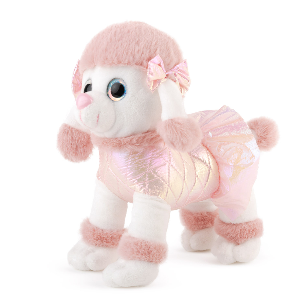 Jucarie de plus Pudel roz 24 cm [1]