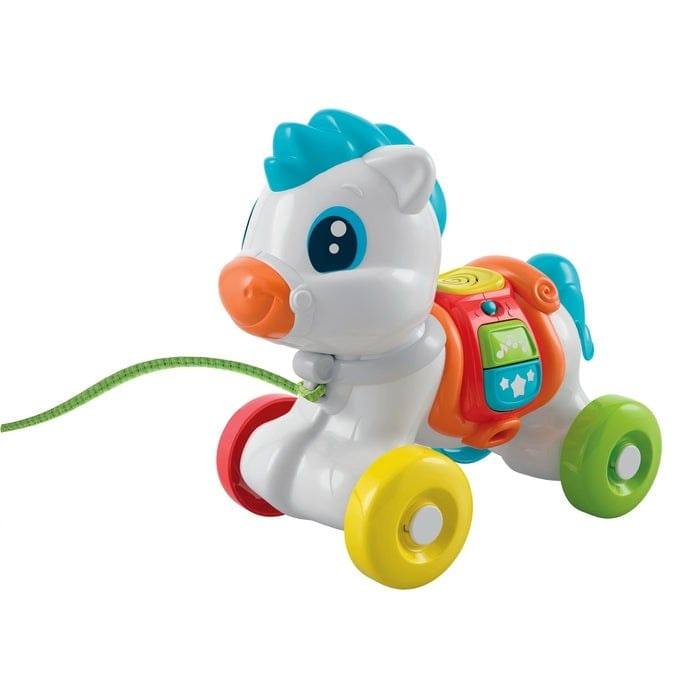 Jucarie de impins si tras Clementoni Pull along pony [2]