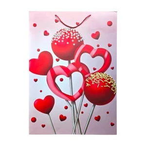 Punga cadou foarte mare cu inimi 3D 50 x 20 x 70 cm [3]