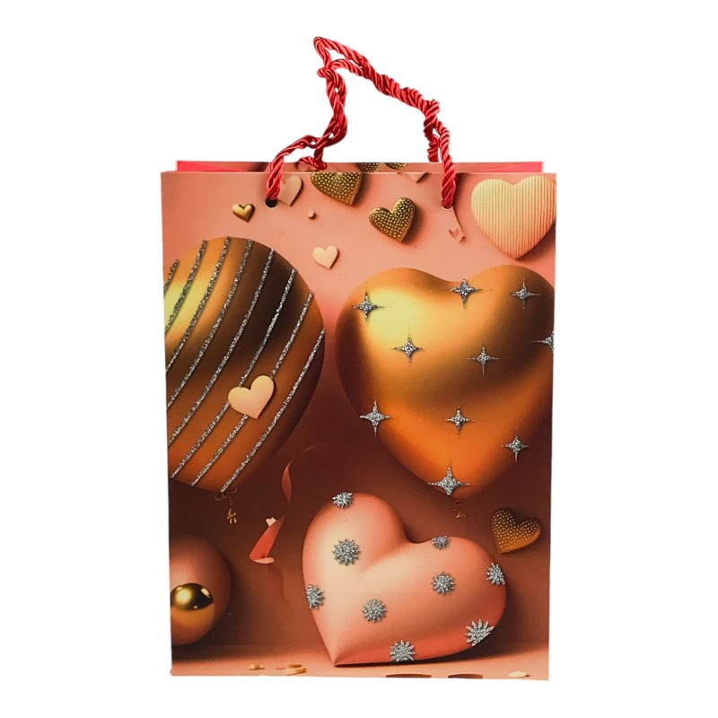 Punga cadou 26x32 cm Baloane si inimi [6]