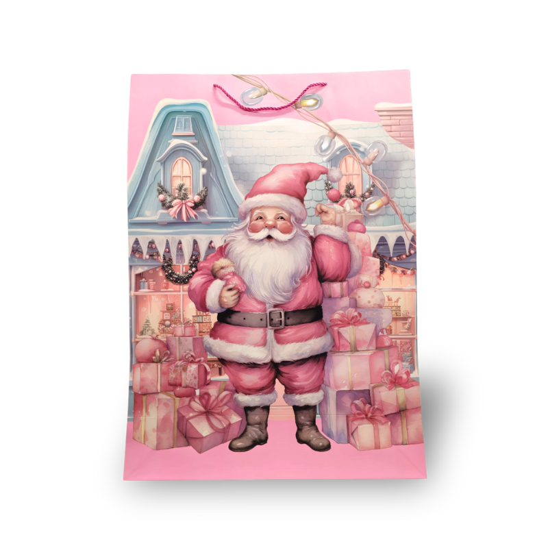 Punga cadou Craciun 70x50x20 cm fete [1]