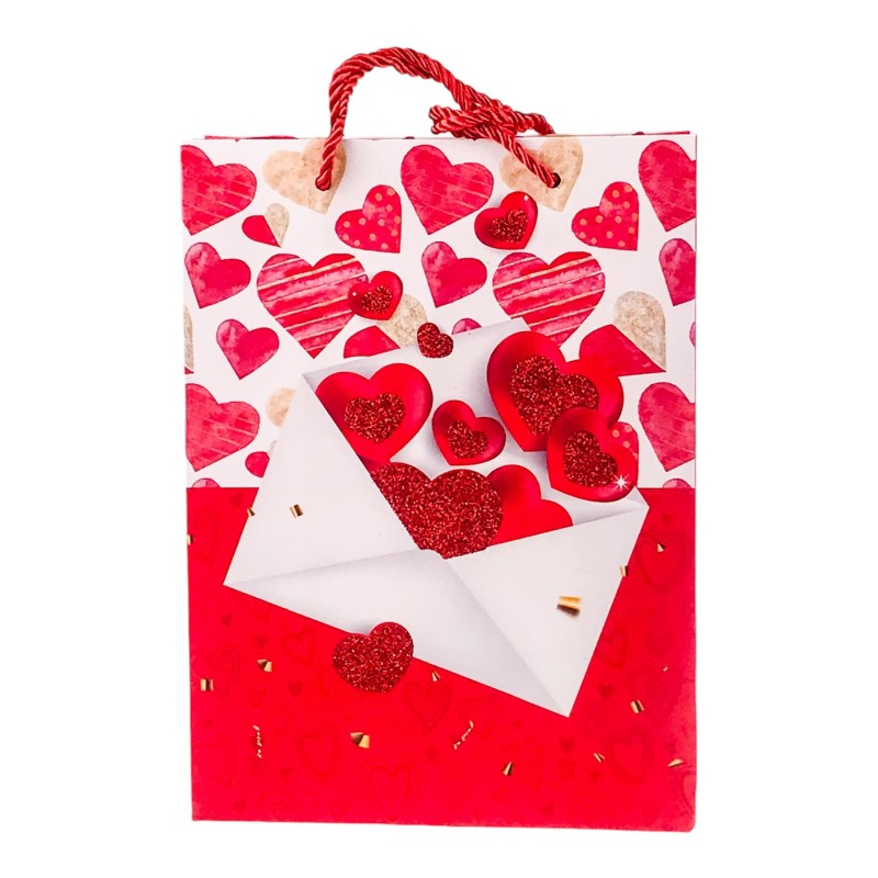 Punga cadou 31x40 cm Inimi [2]