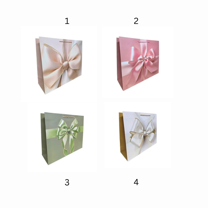 Punga cadou cu funda satinata 38 x 32 x 12 cm modele diferite [2]