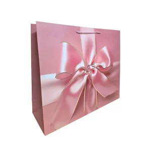 Punga cadou cu funda satinata 38 x 32 x 12 cm modele diferite [6]