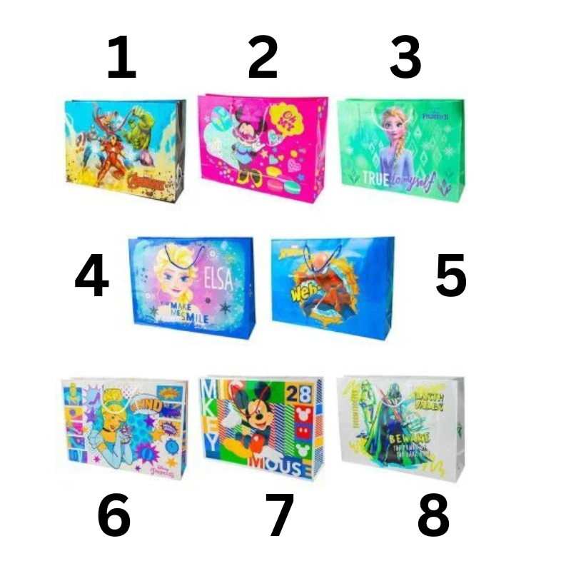 Pungi cadou Disney 10x27x38 cm modele diferite [2]