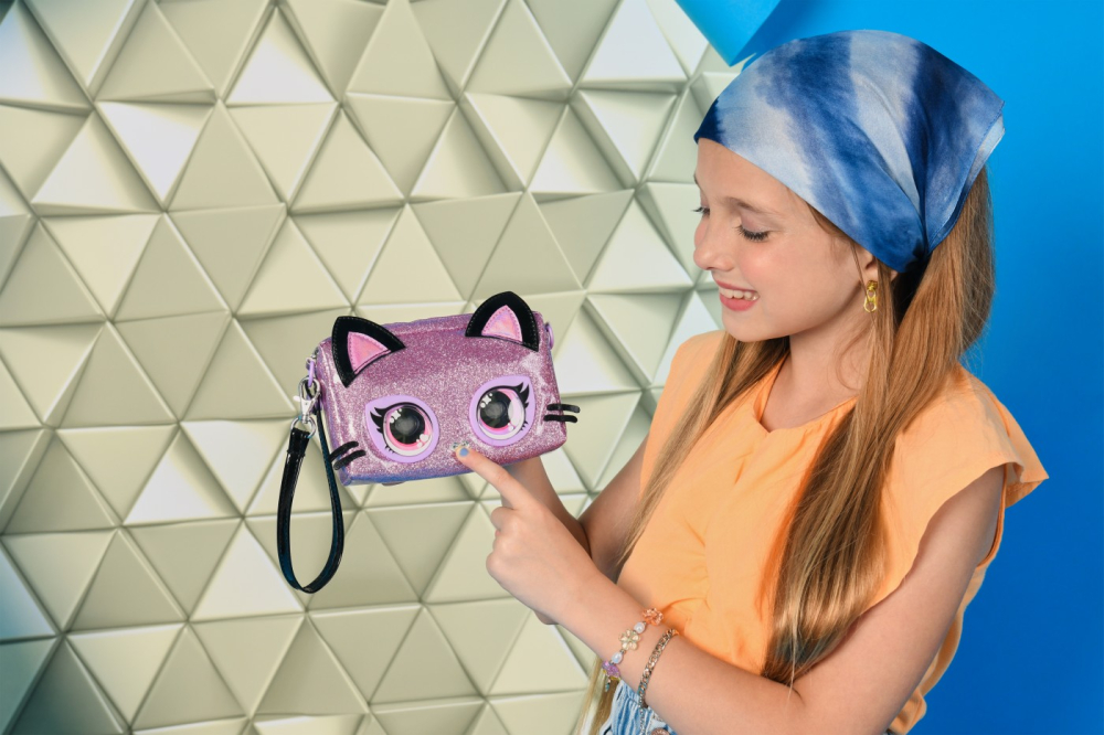 PURSE PETS RAINBOW LIGHTS GENTUTA INTERACTIVA PURDY PURRFECT [7]