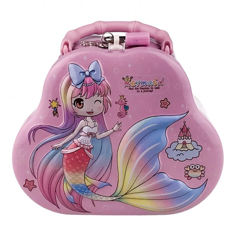 Pusculita cu sirene in forma de gentuta 16 X 13 cm culori diferite [4]