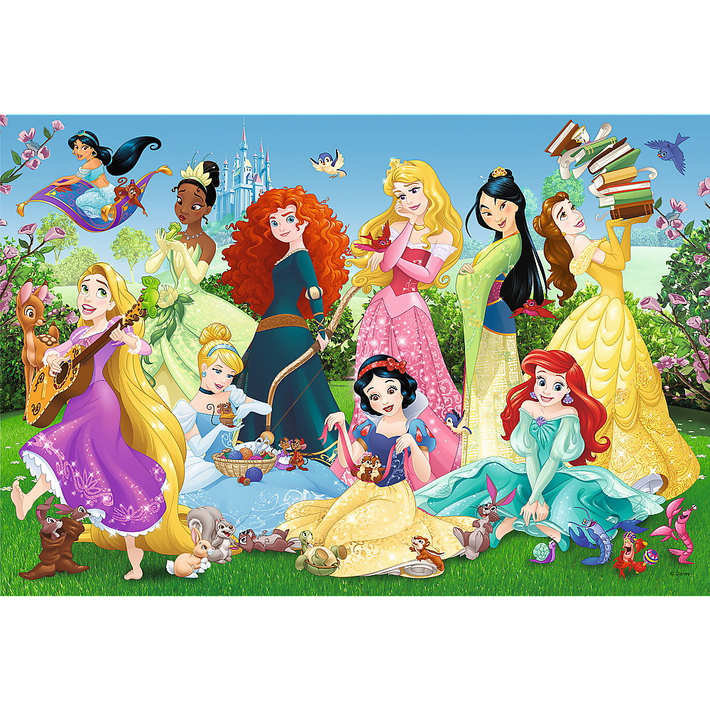 PUZZLE 100 PRINTESELE SARMANTE [2]