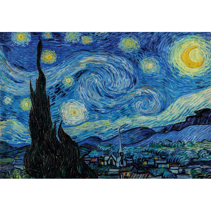 Puzzle Clementoni 1000 piese Noaptea Instelata [2]