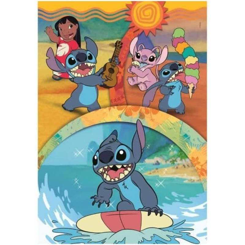 Puzzle pentru copii Disney Stitch 104 piese Clementoni [2]