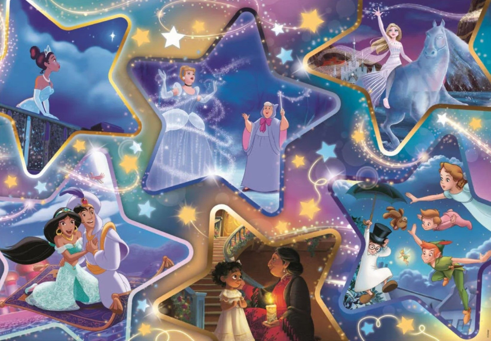 Puzzle Momente magice Disney 104 piese Clementoni [2]