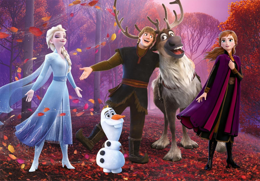 Puzzle Frozen 104 piese Clementoni [2]
