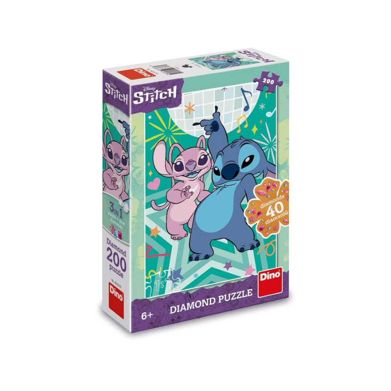 Puzzle 200 piese Stitch Dino Toys [4]