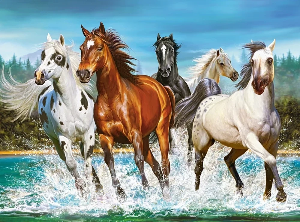 Puzzle 2000 piese Call of Nature Castorland [2]