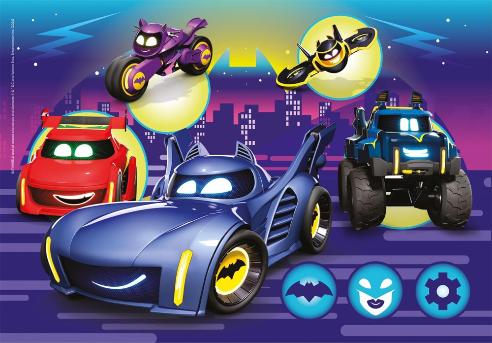Puzzle Batwheels Set 2x20 Piese Clementoni 27 x 18.5 cm [3]