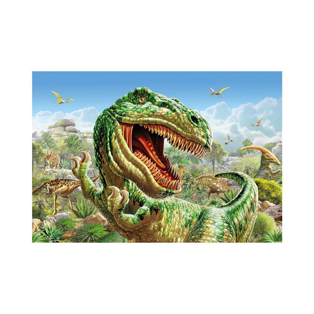 Puzzle 2x48 piese, Dinozauri – Dino Toys [5]