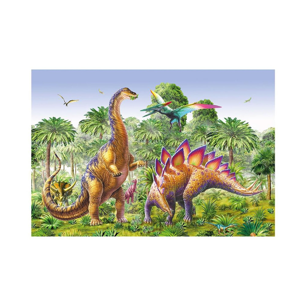 Puzzle 2x48 piese, Dinozauri – Dino Toys [4]