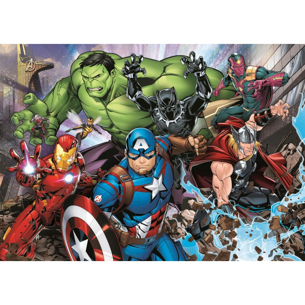 Puzzle Marvel Avengers Set 2x60 Piese Clementoni 27 x 18.5 cm [3]
