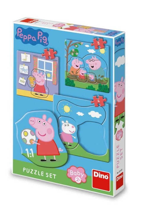 Puzzle 3 in 1 Peppa Pig – Dino Toys [1]
