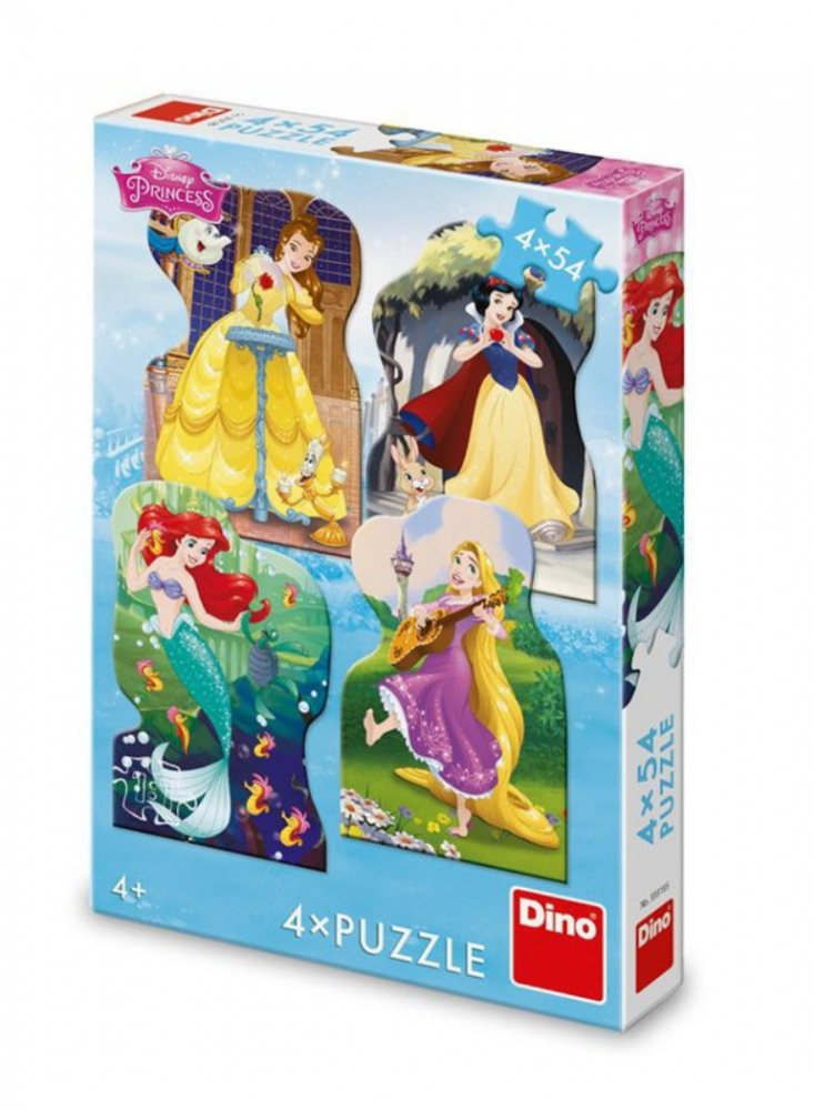 Puzzle Prințese 4x54 piese – Dino Toys [3]