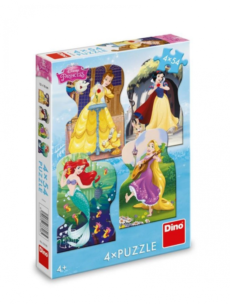 Puzzle Prințese 4x54 piese – Dino Toys [2]