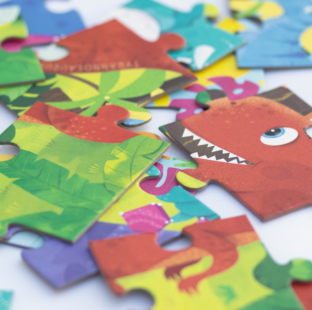 Puzzle - Lumea dinozaurilor, 20 piese [3]