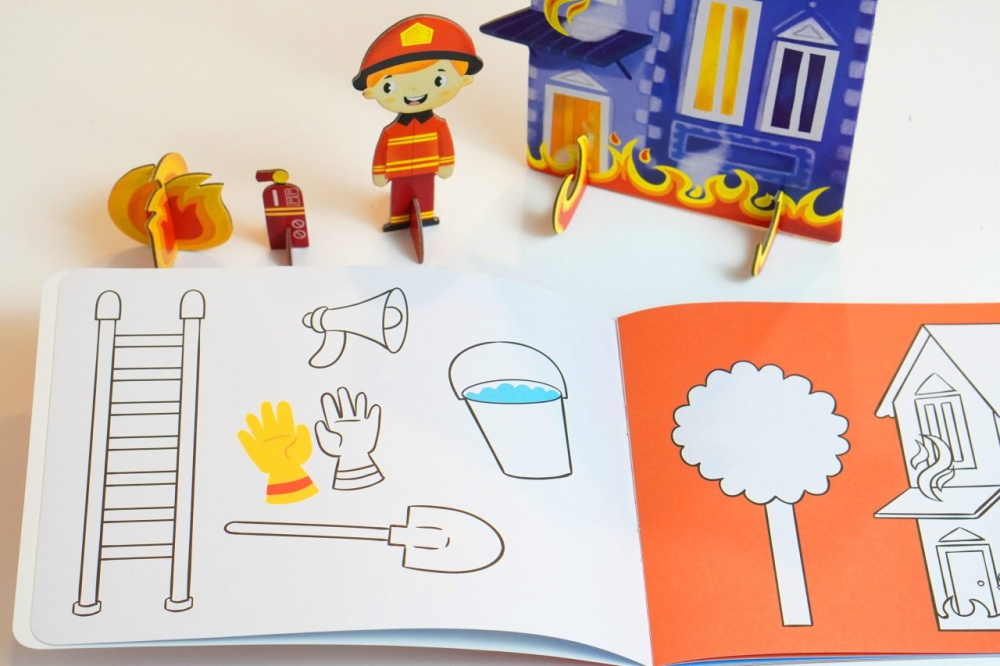 Joc educativ – Puzzle Mimorello – Pompierii [3]