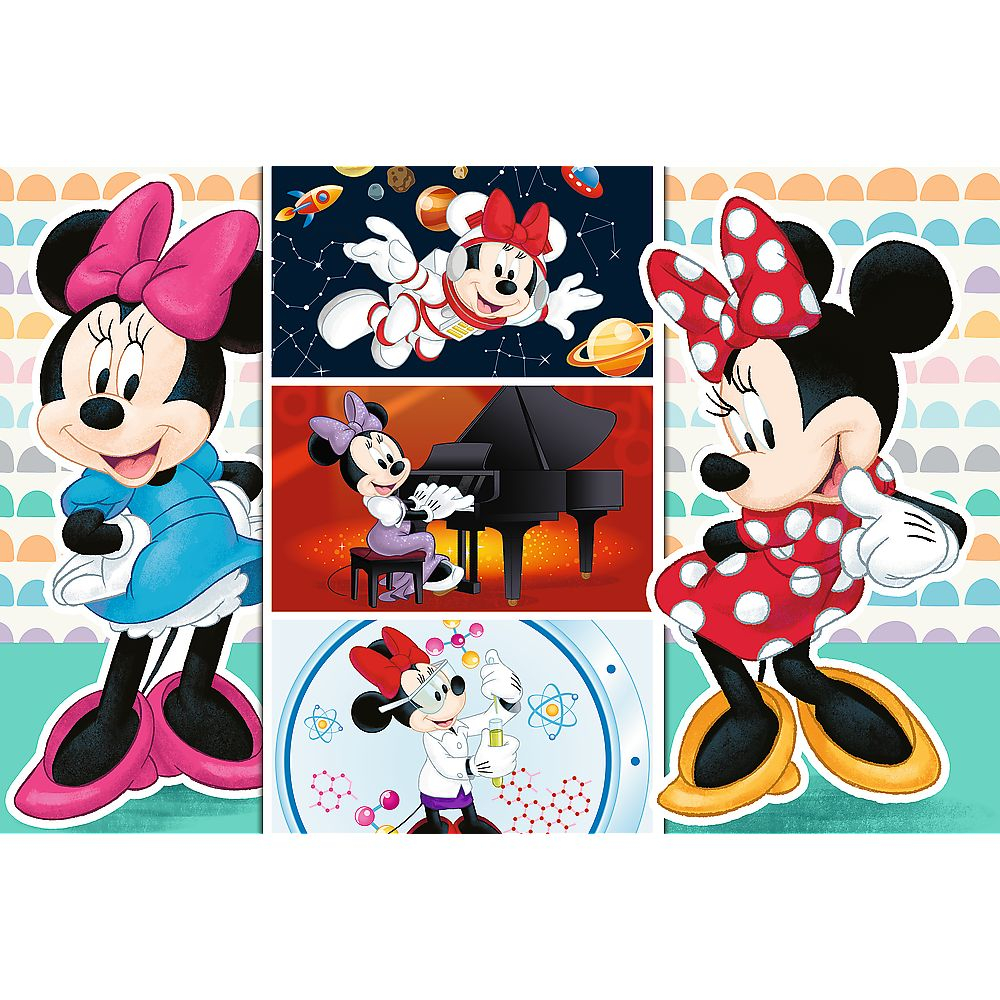 PUZZLE TREFL 100 DISNEY MINNIE MOUSE AMUZANTA [2]