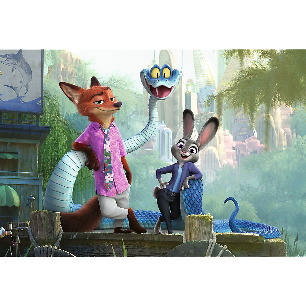 PUZZLE TREFL 100 DISNEY ZOOTROPOLIS SECRETELE ZOOTOPIA [2]