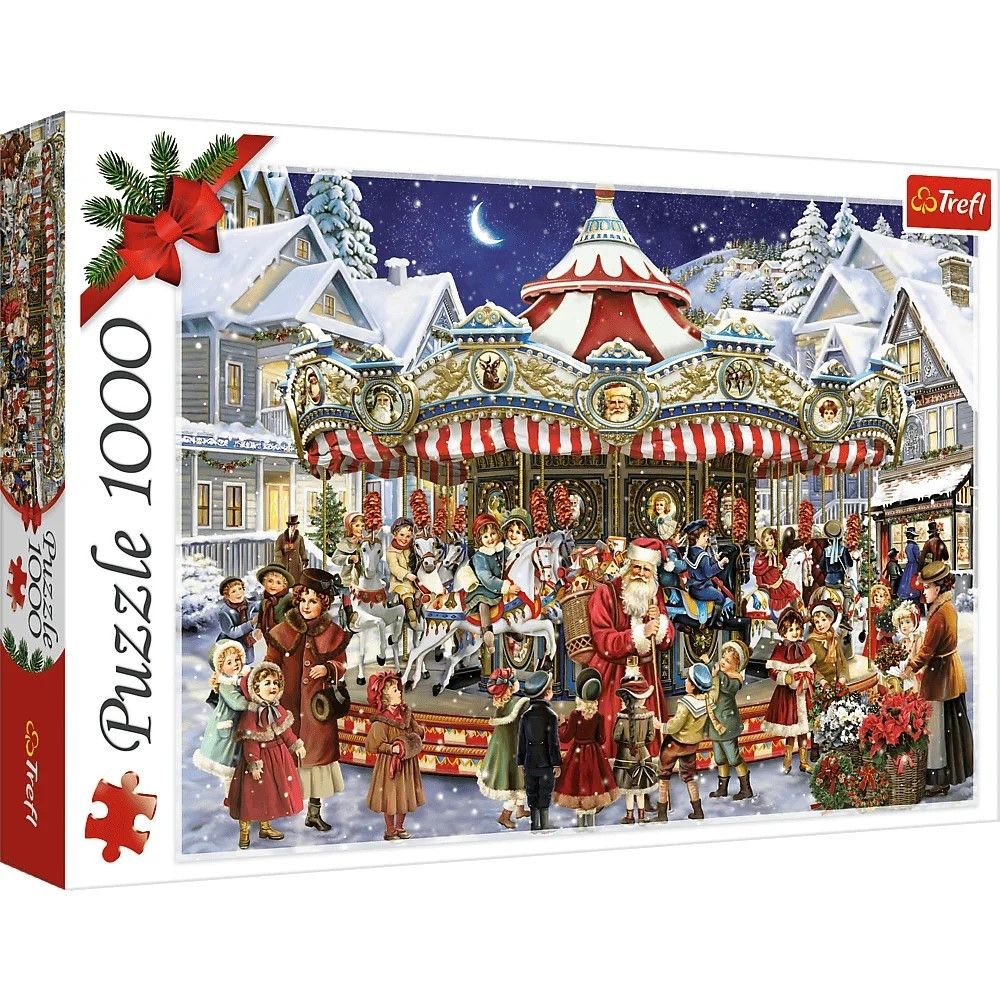 PUZZLE TREFL 1000 CARUSEL DE CRACIUN [1]